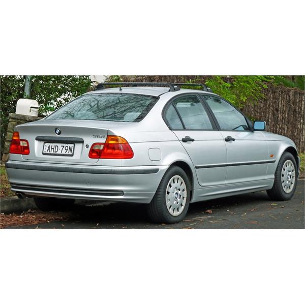 2 x BMW E46 98-01 SEDAN ARKA TAMPON BANDI SAĞ-SOL SİYAH