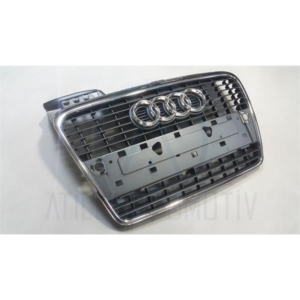 AUDİ A4 B7 8E 2005-2009 KOMPLE ÖN PANJUR NİKELAJLI + ÖN ARMA