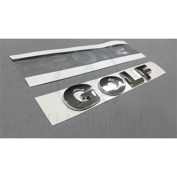 VOLKSWAGEN GOLF 6 - 7 2008-2020 BAGAJ YAZISI KROM
