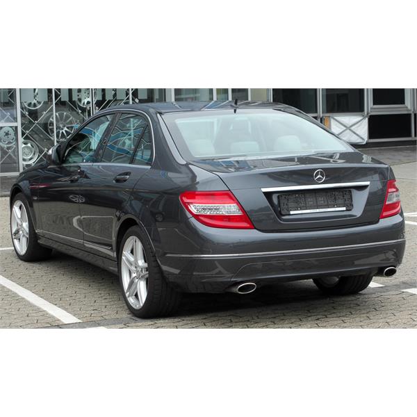MERCEDES C SERİSİ W204 2007-2012 ARKA TAMPON NİKELAJI SAĞ