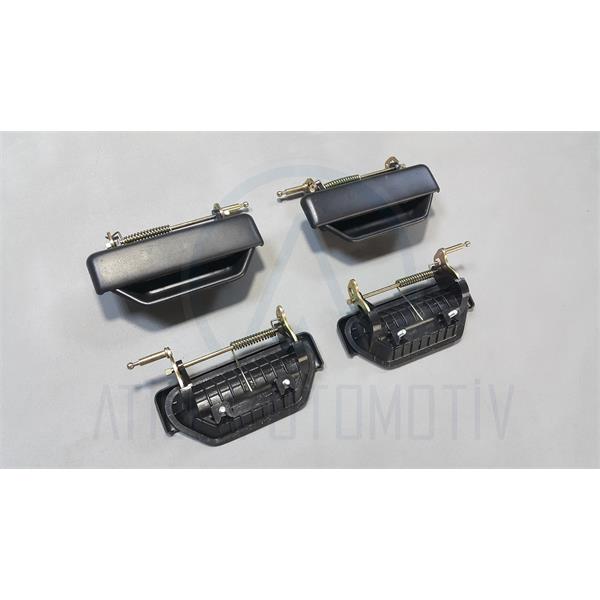 4 x SKODA FORMAN 1988-1995 DIŞ KAPI AÇMA KOLU SAĞ-SOL / ÖN-ARKA