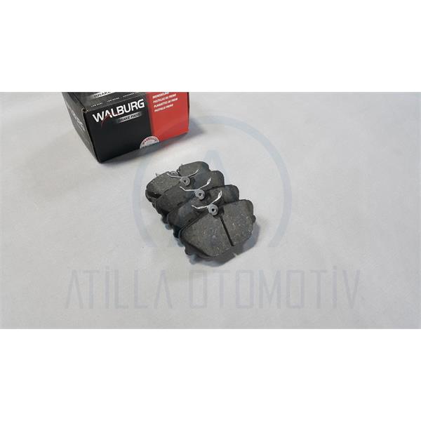 MERCEDES W201 190E 190D 1985-1993 ÖN FREN BALATASI TAKIM WALBURG