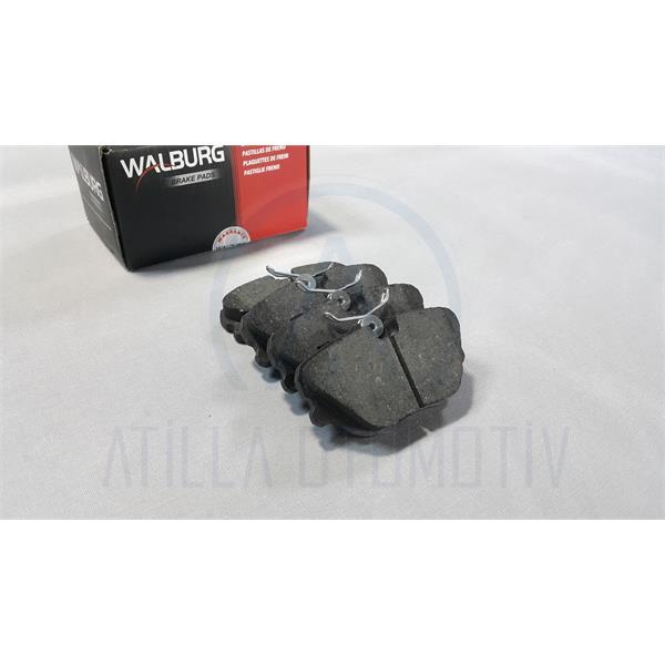 MERCEDES W201 190E 190D 1985-1993 ÖN FREN BALATASI TAKIM WALBURG