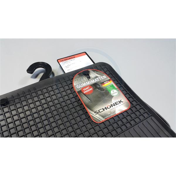 BMW 3 SERİSİ E46 1998-2005 KAUÇUK PASPAS SETİ SİYAH SCHÖNEK