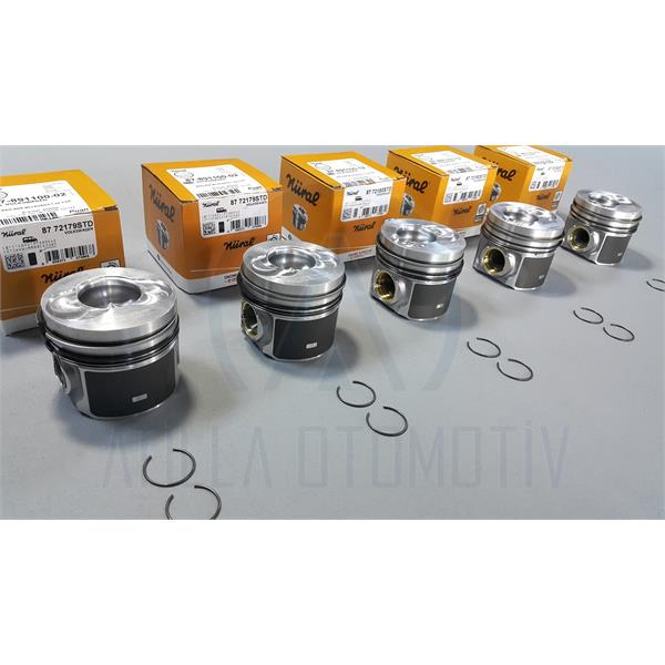 VW TRANSPORTER T5 03-10 2.5 TDİ PİSTON SEGMAN SETİ 81,01MM GOETZE 