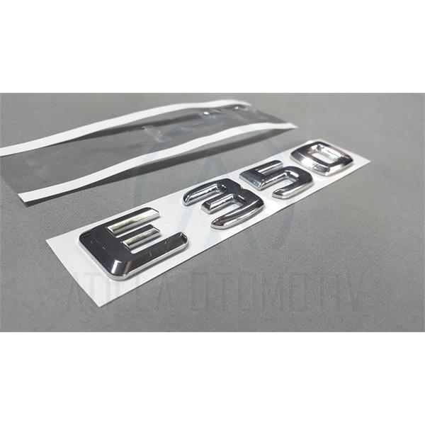 MERCEDES E SERİSİ W211 S211 2002-2009 E350 BAGAJ YAZISI KROM