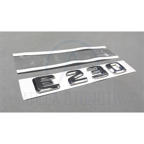 MERCEDES E SERİSİ W210 S210 1995-2003 E230 BAGAJ YAZISI KROM