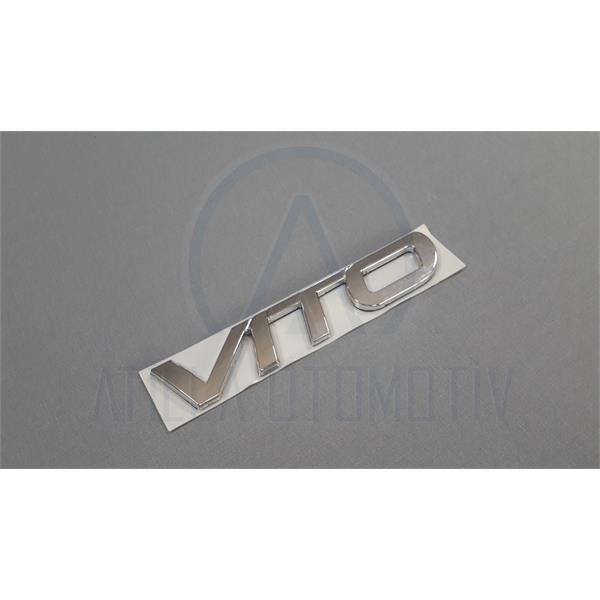 MERCEDES VİTO W447 2015-2018 BAGAJ YAZISI KROM