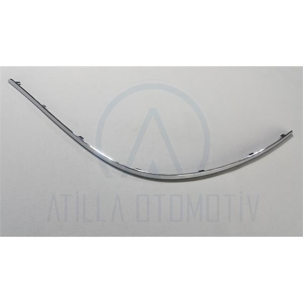 MERCEDES C SERİSİ W204 2011-2014 ARKA TAMPON NİKELAJI SOL