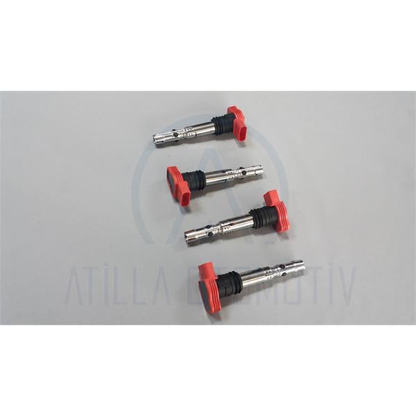 4 x SEAT ALHAMBRA 10-17 1.4 TFSİ ATEŞLEME BOBİNİ KIRMIZI ORİJİNAL