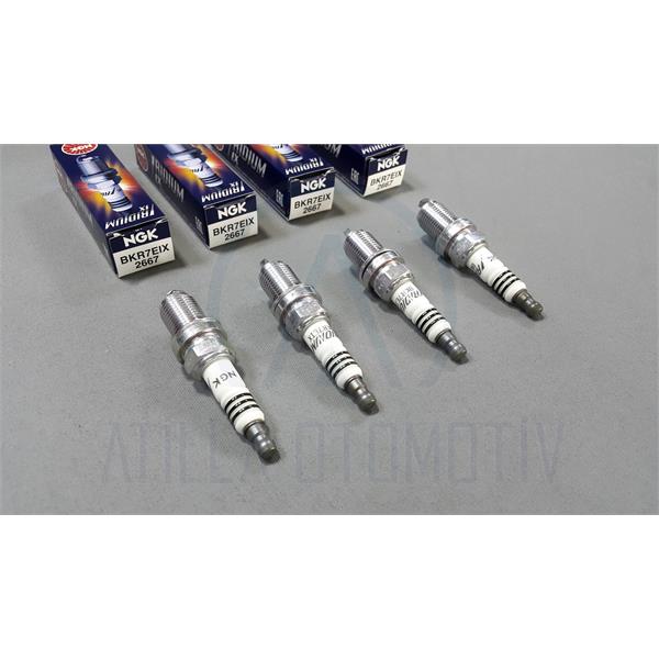 4 x MİNİ COOPER S R52 R53 01-08 İRİDİUM IX BUJİ TAKIMI BKR7EİX NGK