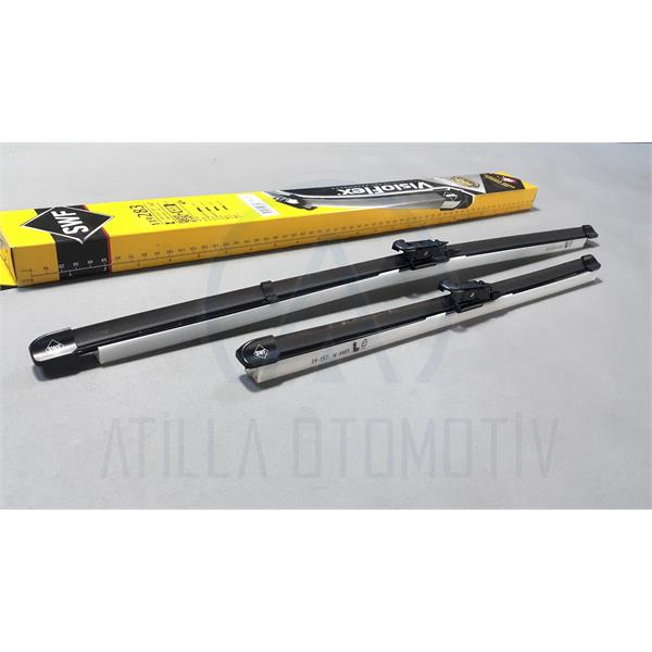 BMW 3 SERİSİ E92 E93 COUPE CABRİO ÖN SİLECEK SETİ 600MM/400MM SWF