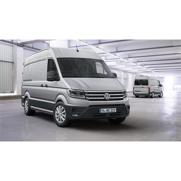 VW CRAFTER 7C 2018 - ÖN PANJUR ARMASI KROM ORİJİNAL