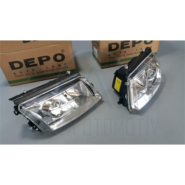 2 x VW PASSAT B5 97-00 ÖN FAR MERCEKLİ SOL-SAĞ TAKIM DEPO