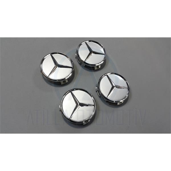 MERCEDES ML W163-W164-W166 ÇELİK JANT GÖBEK SETİ 75 MM GRİ