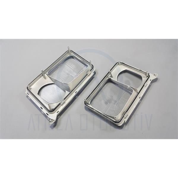 2 x MERCEDES E SERİSİ W124 S124 1985-1993 FAR CAMI ÇERÇEVELİ SOL-SAĞ