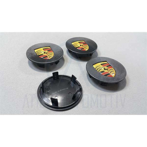 4 x PORSCHE CARRERA 911 / ÇELİK JANT GÖBEK SETİ 77MM FÜME
