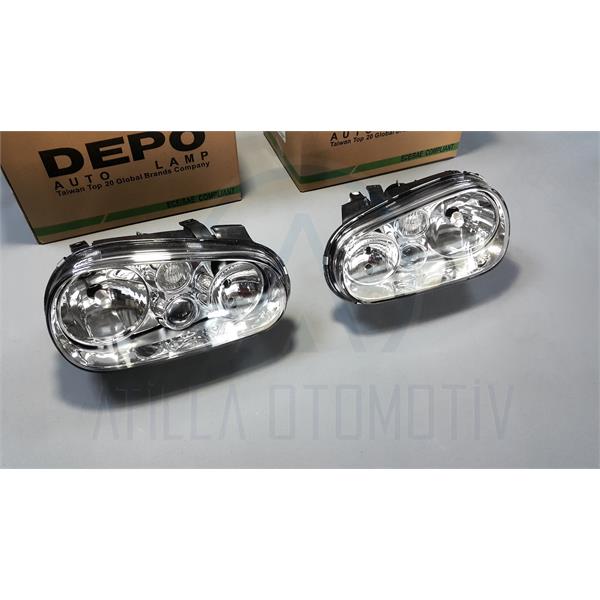 2 x VOLKSWAGEN GOLF 4 1998-2004 ÖN FAR SİSLİ SOL-SAĞ TAKIM DEPO