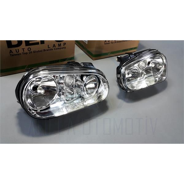 2 x VOLKSWAGEN GOLF 4 1998-2004 ÖN FAR SİSLİ SOL-SAĞ TAKIM DEPO