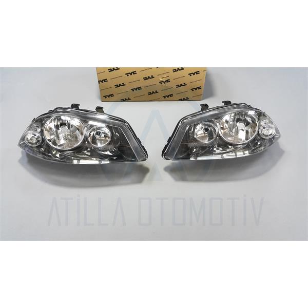 2 x SEAT CORDOBA 6L2 02-10 ÖN FAR ÇİFT REFLEKTÖRLÜ SOL-SAĞ TAKIM TYC