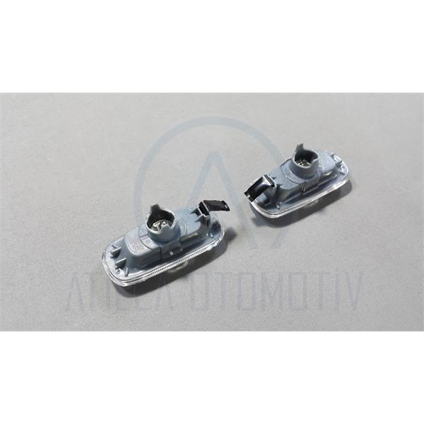 2 x AUDİ A6 C5 4B 2000-2005 ÇAMURLUK SİNYALİ TAKIM BEYAZ