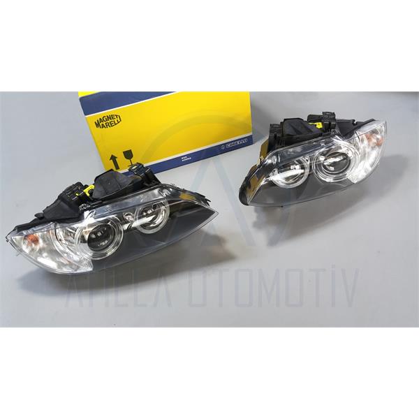 2 x BMW 3 SERİSİ E92 E93 2006-2009 Bİ-XENON ÖN FAR TAKIM MARELLİ